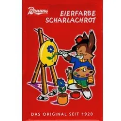 Brauns Eierfarbe  Scharlach 2g