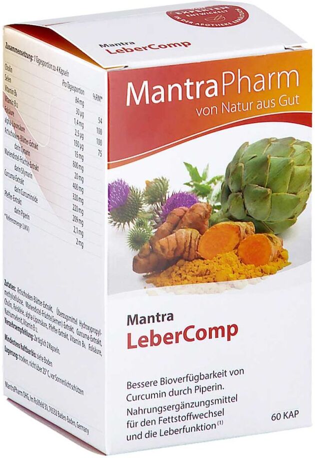 Mantra Pharm Mantra Lebercomp Kapseln