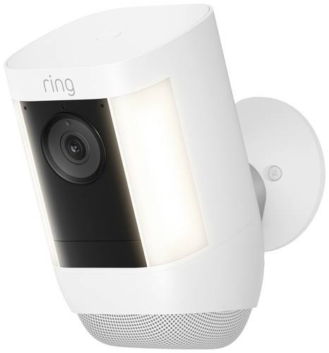 Ring Spotlight Cam Pro - Battery - White 8SB1S2-WEU1 WLAN IP Überwachungskamera 1920 x 1080 Pixel