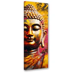 WANDBILD buddha statue abstrakt