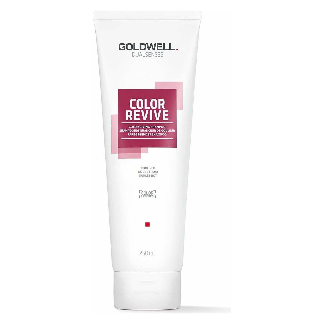 Goldwell Color Revive Color Giving Shampoo Cool Red (Flüssiges Shampoo, 250 ml) (202992)