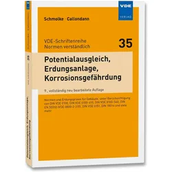 Potentialausgleich, Erdungsanlage, Korrosionsgefährdung, Fachbücher von Herbert Schmolke, Karsten Callondann