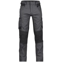 Helix Arbeitshose mit Stretch, anthrazit/schwarz, Schrittlänge Plus, Größe 53 - anthrazitgrau/schwarz - 53