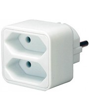 Brennenstuhl Adapterstecker Euro 2 Adapter with 2 sockets (1508030)