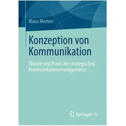 Konzeption von Kommunikation, Fachbücher von Klaus Merten