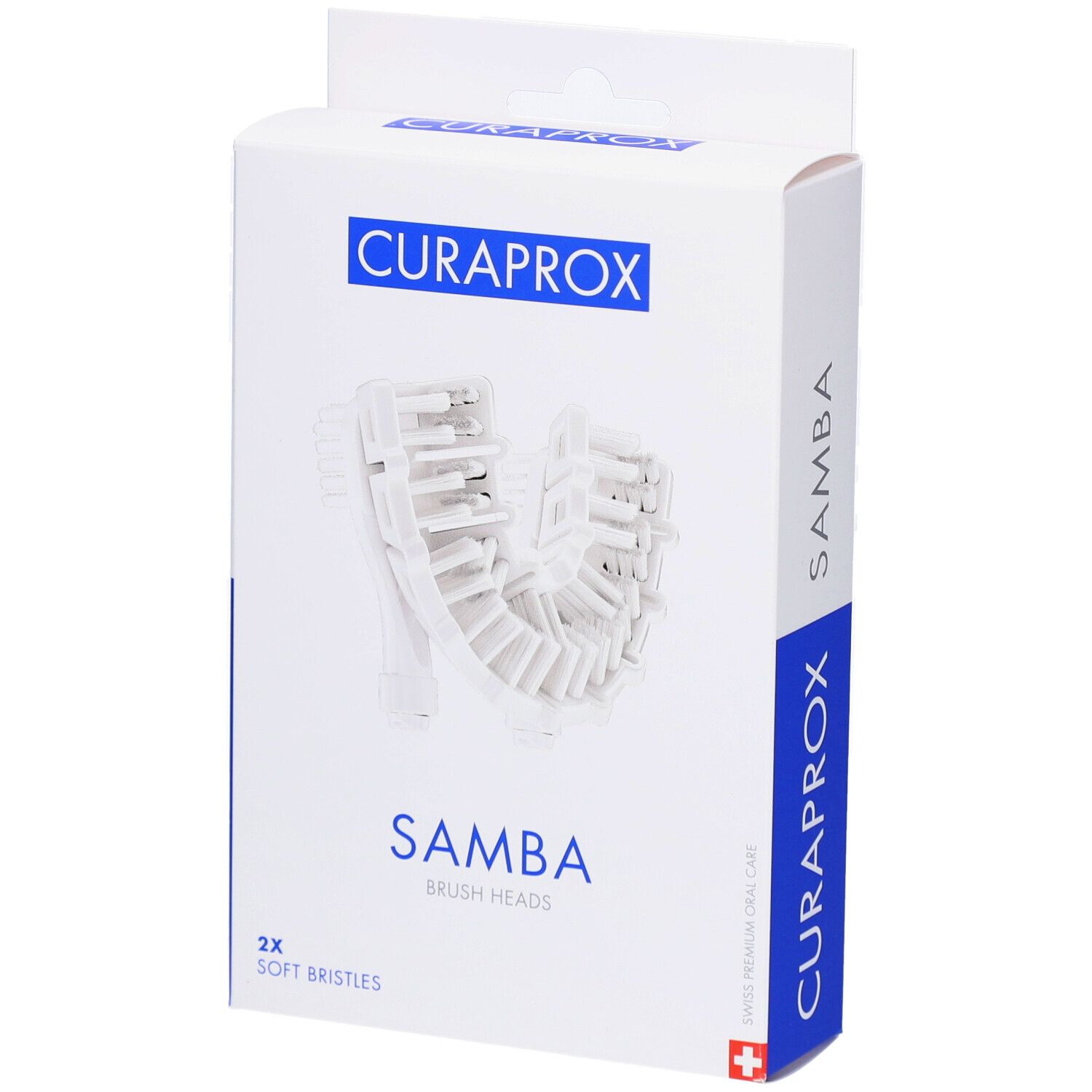 Samba Robotic Toothbrush Ersatzbürstenköpfe 2 St Zahnbürste