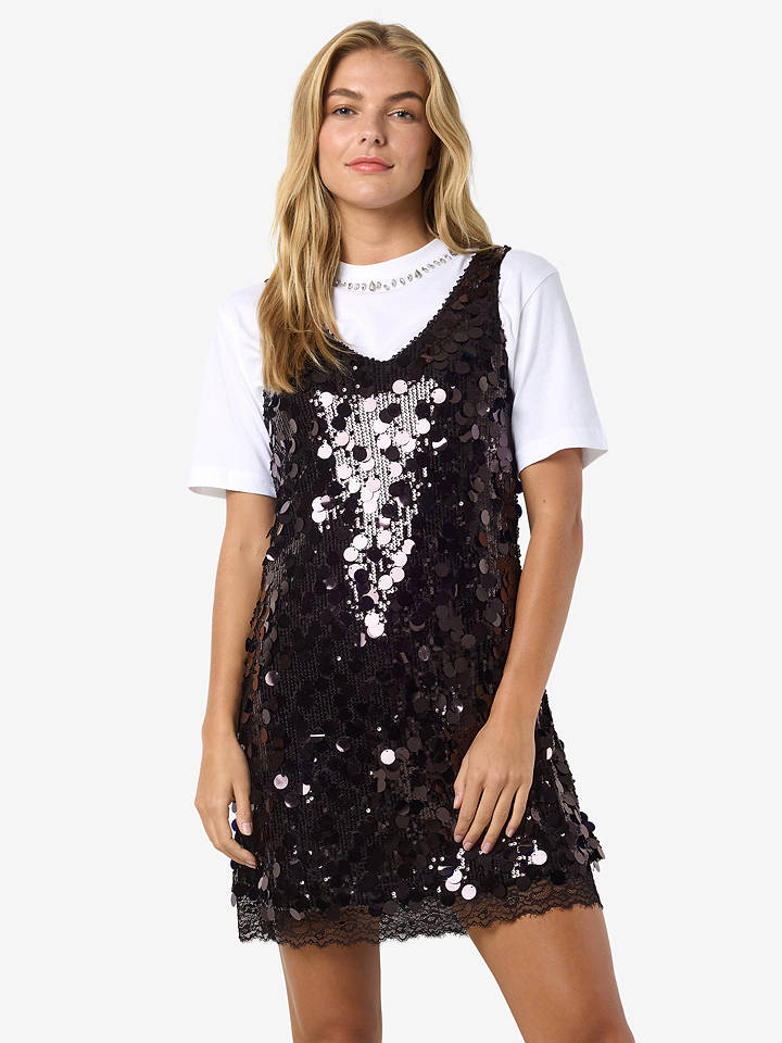 Noisy may Kleid in Schwarz - S