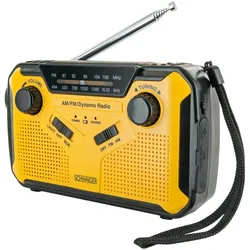 Schwaiger Outdoor Radio (AM, FM), Radio, Schwarz, Gelb