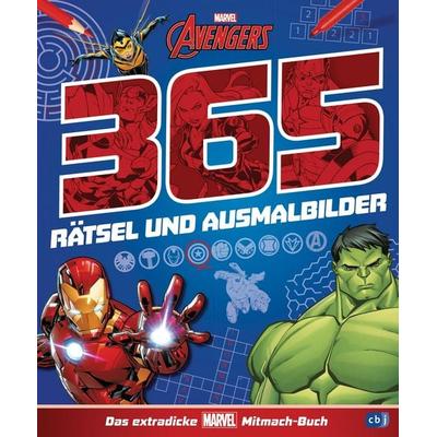 MARVEL Avengers 365 Rätsel und Ausmalbilder - Das extradicke MARVEL-Mitmach-Buch, Gebundene Ausgabe von , CBJ