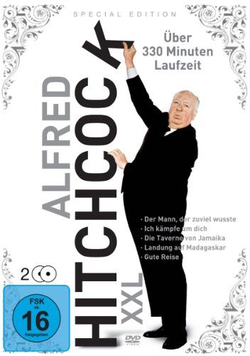 Alfred Hitchcock - Alfred Hitchcock XXL [2 DVDs] - Preis vom 09.10.2026 07:28:09 h