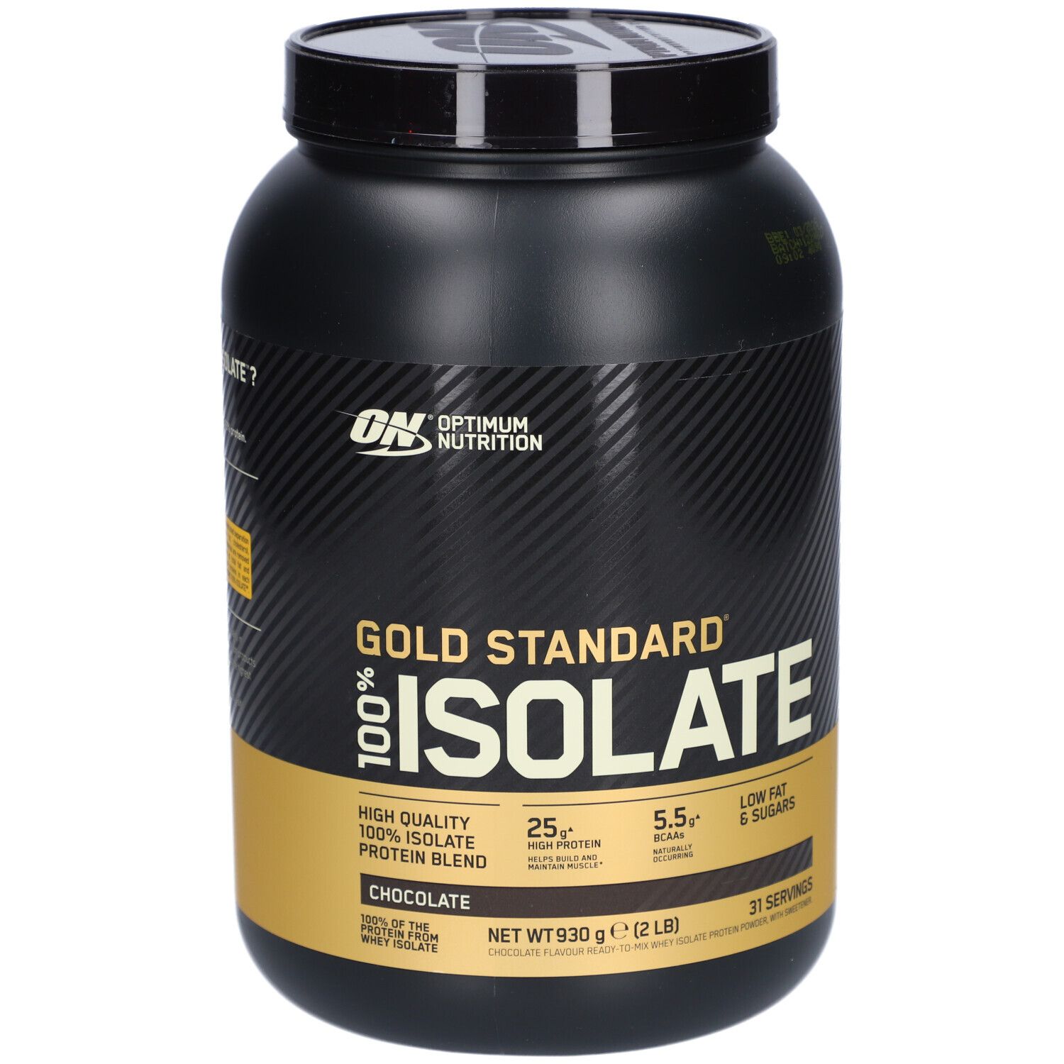 Optimum Nutrition 100% Gold Standard Isolate 2LB Chocolate 930 g Pulver