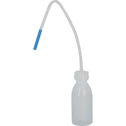 Kunststoff-Flasche mit abgekröpftem Spritzrohr 125ml