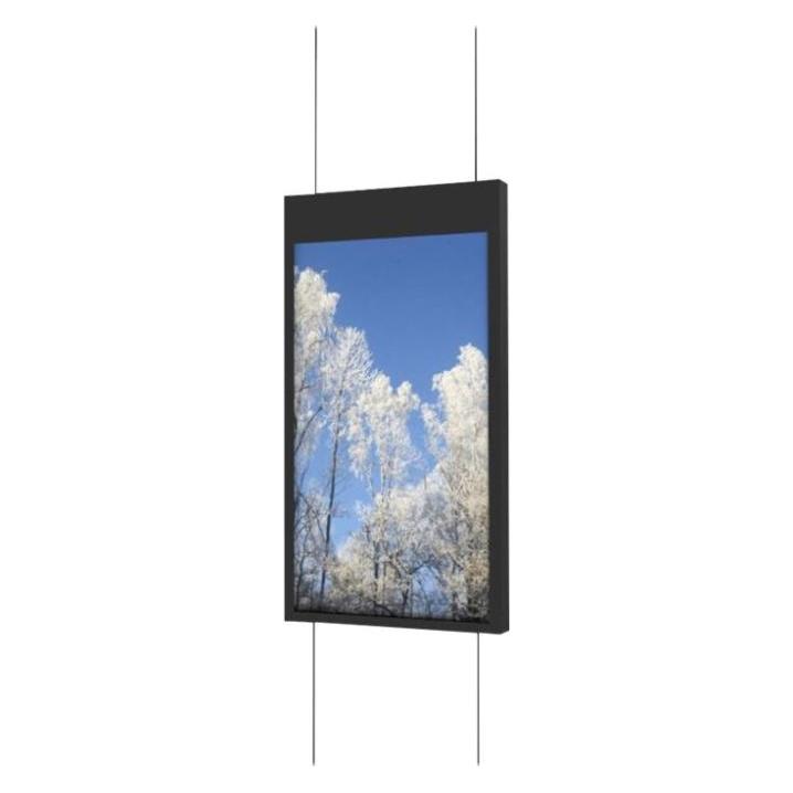 Hi-Nd Ceiling Rail OM55N-D Portrait Black, 139,7 cm (55 Zoll), 139,7 cm (55 Zoll), 200 x 200 mm, 400 (CC5519-5001-02)