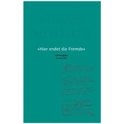 »Hier endet die Fremde«, Belletristik von Kundeyt Surdum