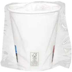 MONOUSO - Karton Kaffeebecher Weiß 9Oz/280ml Ø8,1cm (40 Stück)