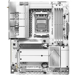 AsRock X870E Challenger WiFi White AM5 ATX HDMI/USB-C D (AM5, AMD X870E, ATX), Mainboard