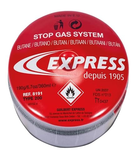Express 8191 veiligheidscartridge voor GAZ-systeem, 190 g