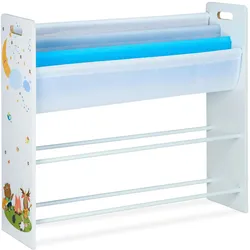 Relaxdays, Kinderregal, Kinderregal (86 x 26.50 x 78 cm)