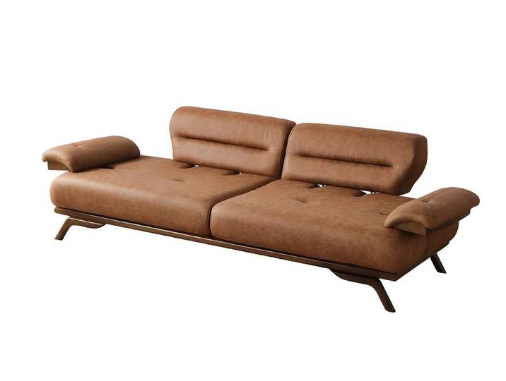JVmoebel 3-Sitzer Braunes Sofa von JVMoebel, Modernes Design, Textilpolsterung