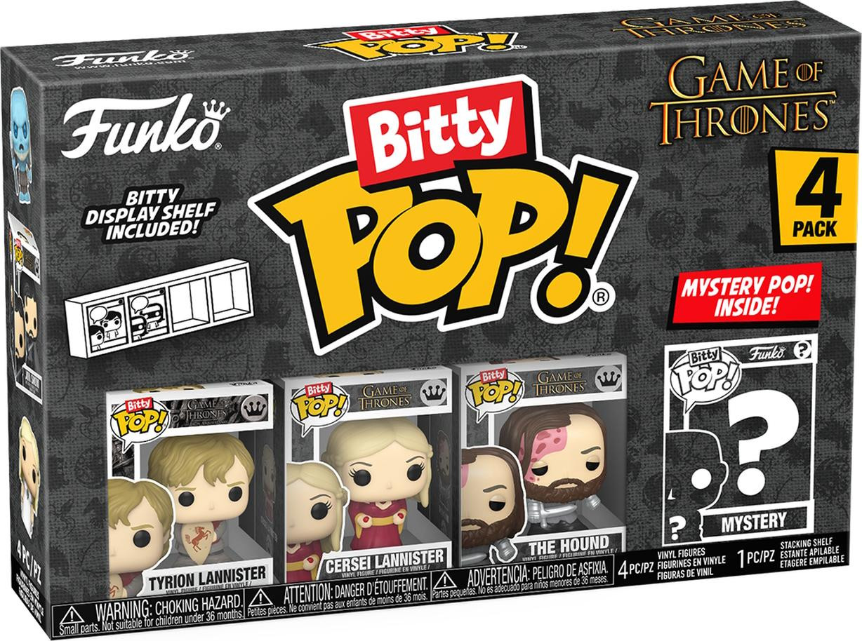 Funko Pop! Game of Thrones Tyrion Lannister, Cersei en The Hound figurenset