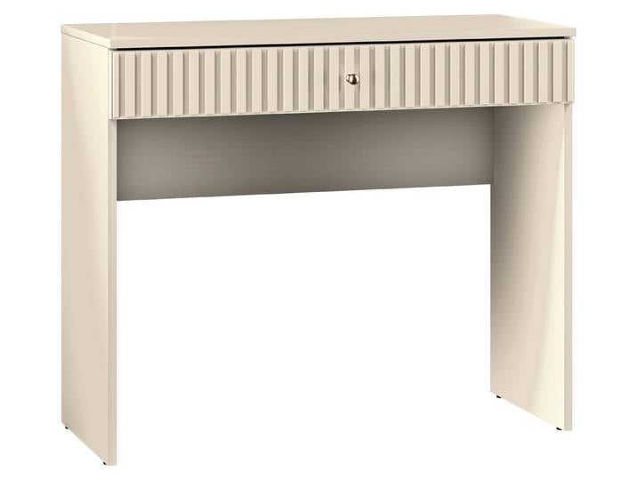 Selsey CALETTO - Schminktisch mit Schublade, beige, 92 cm