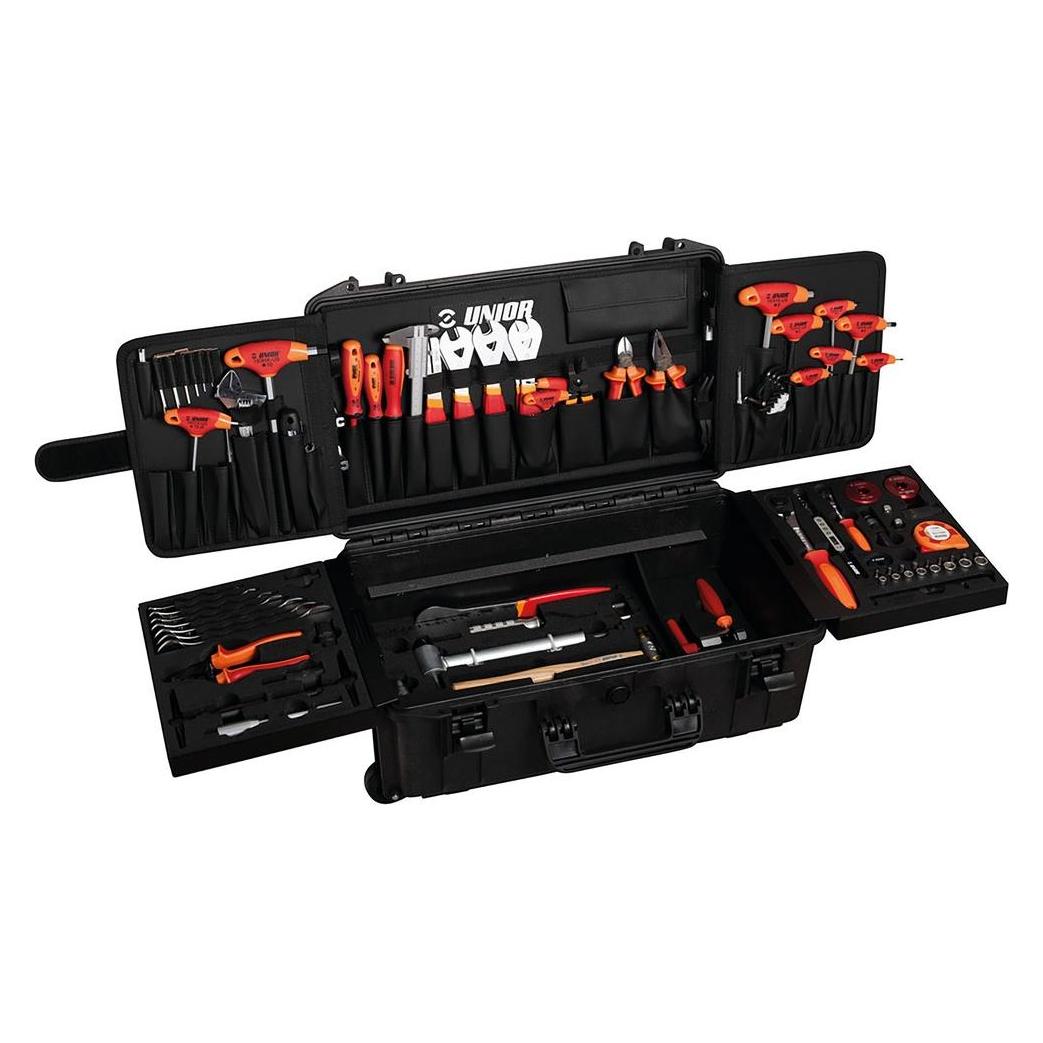 Unior 1600MASTERKIT Master Tool Kit 2.0 im Koffer, red (101 Teile) (640072)