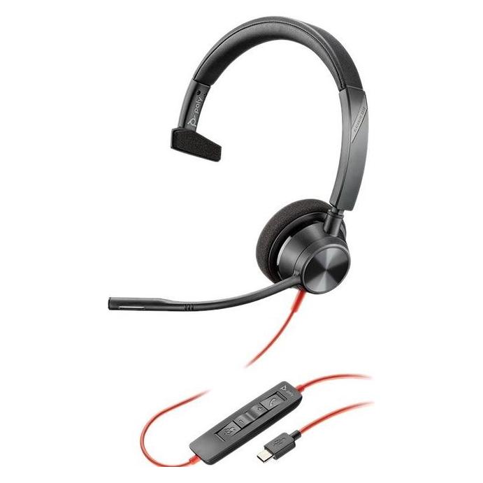 HP Poly Blackwire 3310 (Kabelgebunden, USB-C, Microsoft Teams) (214011-01)