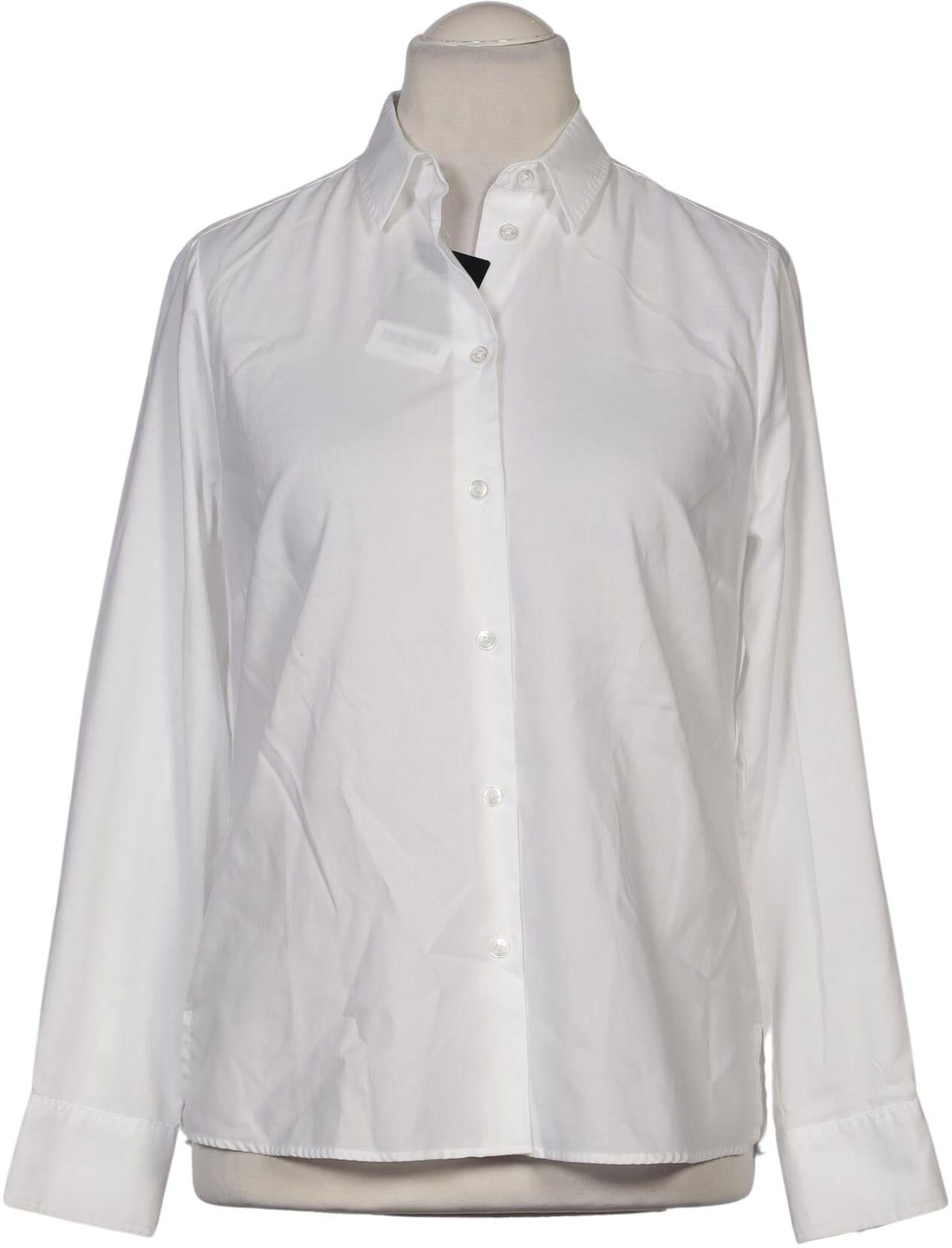 Walbusch Damen Bluse, Weiß, Gr. L, Baumwolle - Second Hand