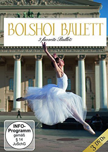 Bolshoi Ballett - Three Favorite Balletts [3 DVDs] - Preis vom 12.10.2026 11:37:12 h