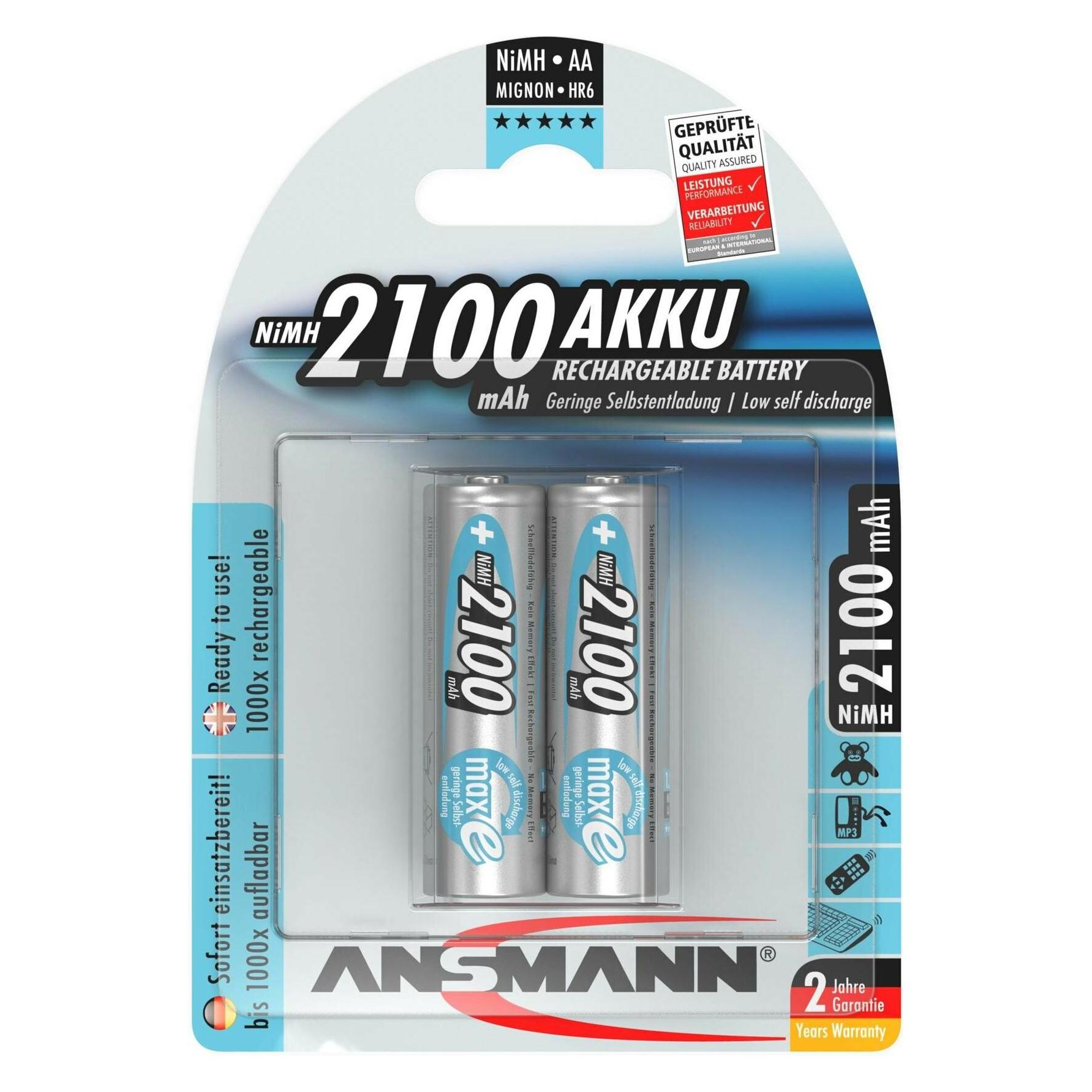 Ansmann AA (2 Stk., AA, 2100 mAh) (5030992)