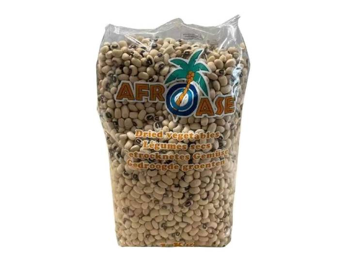 AFROASE Haricots à œil noir 1 kg