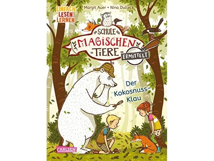 Die Schule der magischen Tiere ermittelt Erstausstattung 3: Der Kokosnuss-Klau: Einfach lesen lernen Detektivgeschichte für Erstleser*innen ab 6 Jahre - 2. Lesestufe (3)