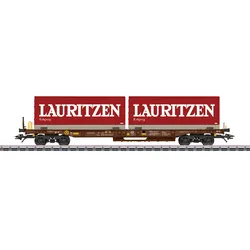 Märklin 47439 H0 Taschenwagen Sdgms Lauritzen, AAE, Ep. V