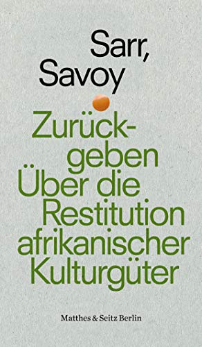 Felwine Sarr - Zurückgeben: Über die Restitution afrikanischer Kulturgüter (punctum) - Preis vom 10.10.2026 11:48:34 h