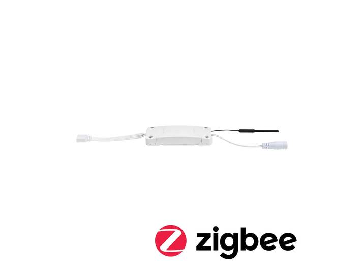 PAULMANN LED-Streifen MaxLED TunableWhite Controller max. 144W 24V DC Weiß/Grau Kunststoff , grau (weiß, grau), Gesamtlänge 17,3m, Lichterketten, Zubehör, SmartHome ZigBee, LED-Streifen