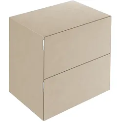 KEUCO Sideboard mit Auszügen „Edition 11 Art“ Sahara (Keramik), Sahara (Keramik), mit Beleuchtung 80 × 70 × 49 cm