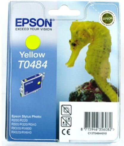 T0484 Cartucho de tinta (Epson T048440) amarillo