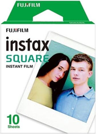 Fujifilm Papel fotográfico Instax Square   10 folhas