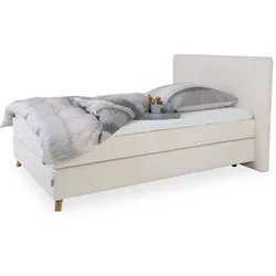 Boxspringbett SANSIBAR SVENDBORG (LF 140x200 cm) - Bezug: Stoff - LF 140x200 cm