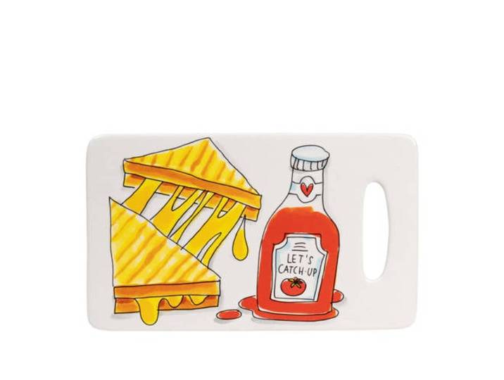 Blond Amsterdam serveerbord tosti - Tosti (20x10 cm)