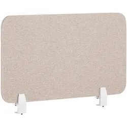 SCHREIBTISCHTRENNWAND 80 x 40 cm Beige Wally