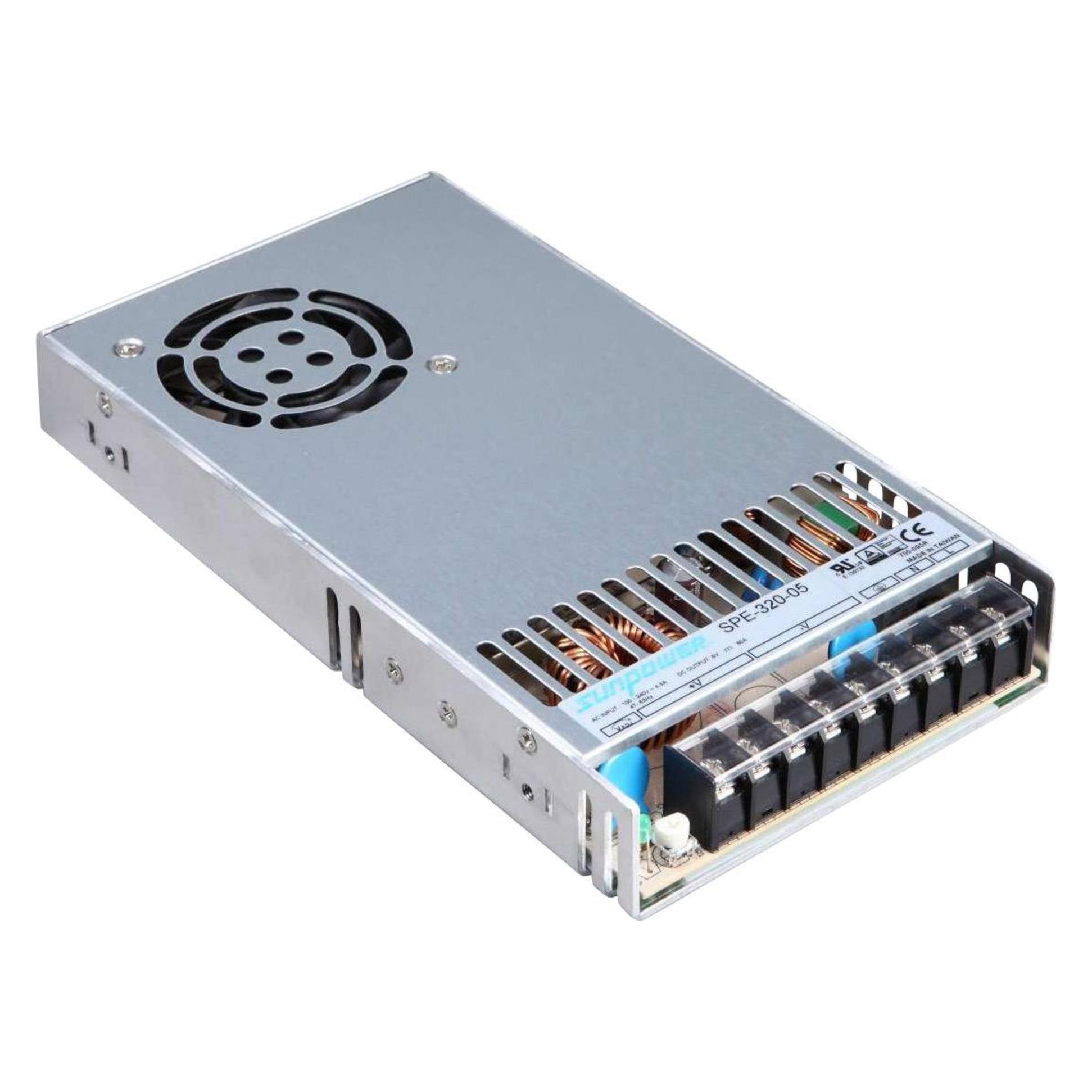 Dehner Elektronik SPE 320-05 AC/DC-Einbaunetzteil 60 A 320 W 5 V/DC Stabilisiert (SPE 320-05)