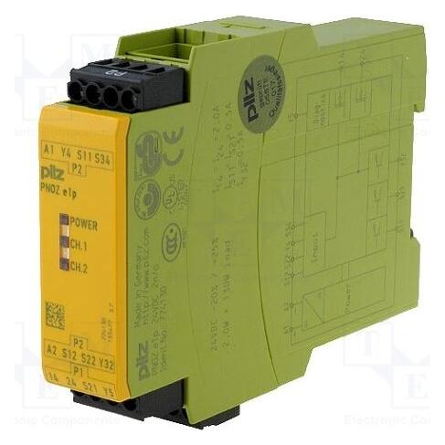 Pilz 784130 PNOZ e1p C 24VDC 2so (784130)
