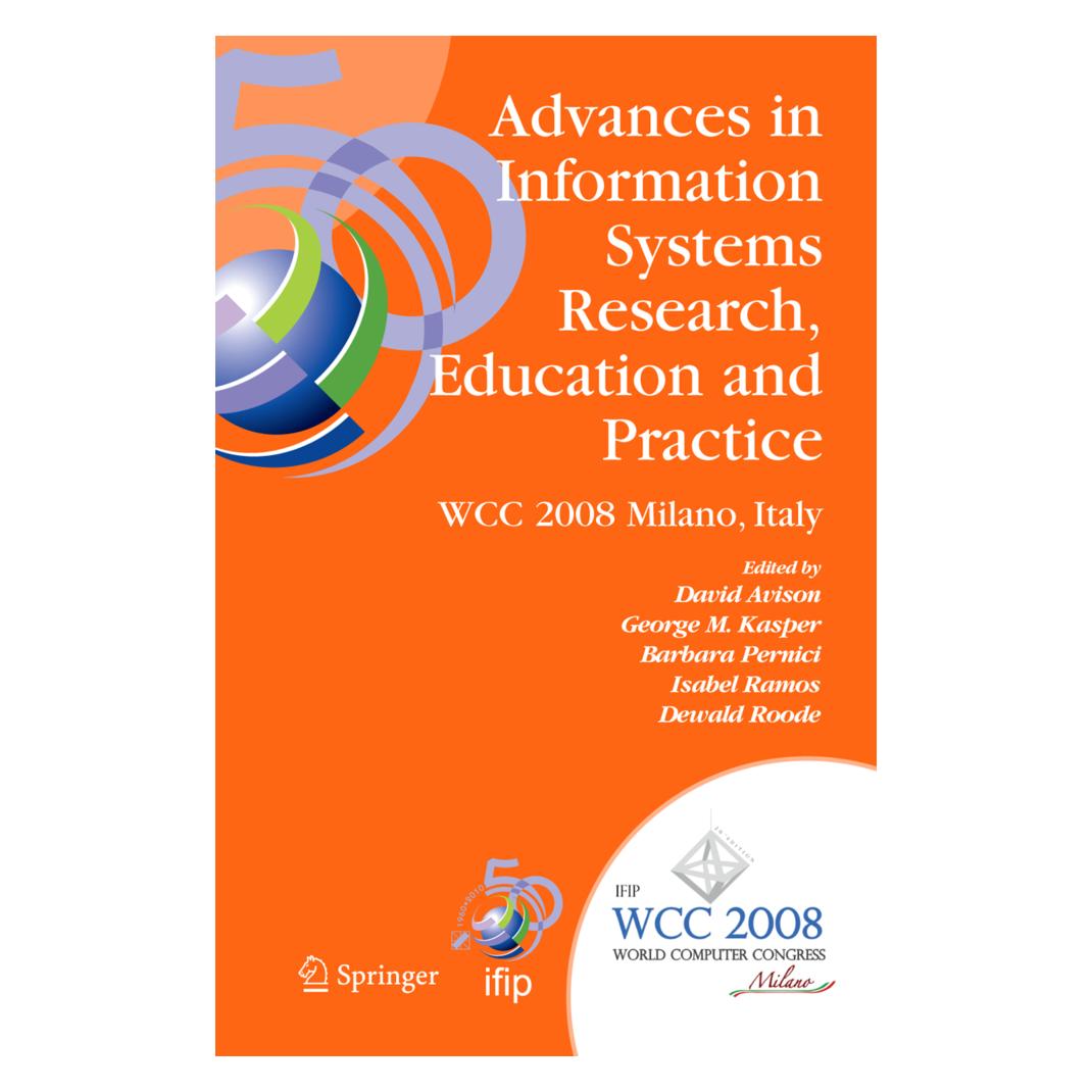 Springer Advances in Information Systems Research, Education and Practice (Englisch, Softcover, Barbara Pernici, David Avison, Dewald Roode, George M. Kasper, George Pernici, Isabel Ramos, M Kasper) (55382744)