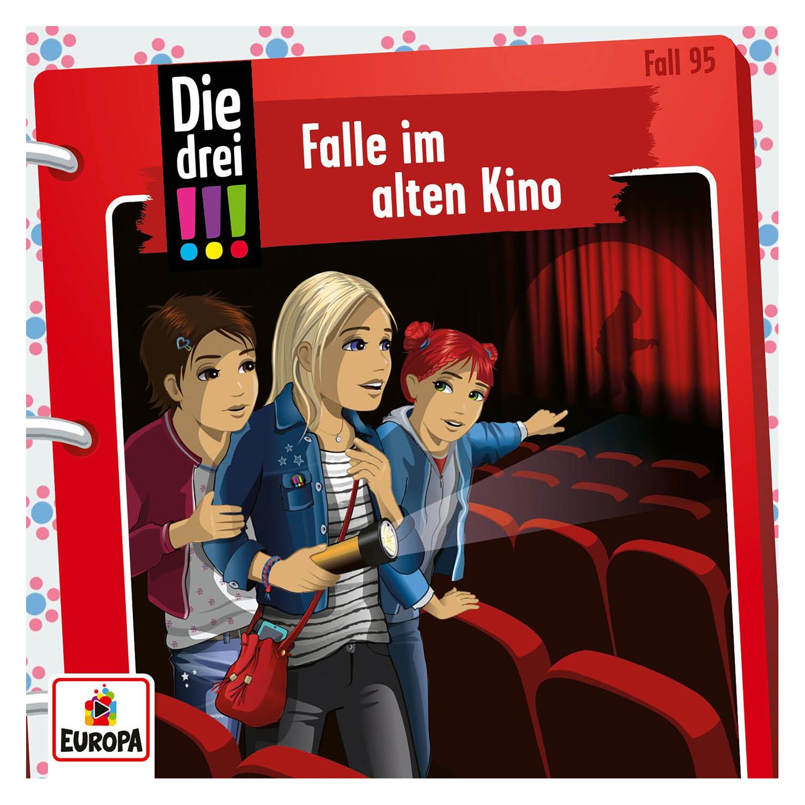 Europa Die drei!!! 95 - Falle im alten Kino (Maja von Vogel, Deutsch) (54117757)