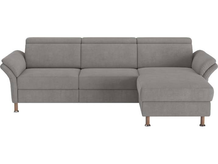 Ecksofa GOODPRODUCT Calypso L-Form , grau, B:260cm H:85cm T:172cm, 100% Polyester, Sofas, Ecksofa, mit motorischen Funktionen im Sofa und Recamiere