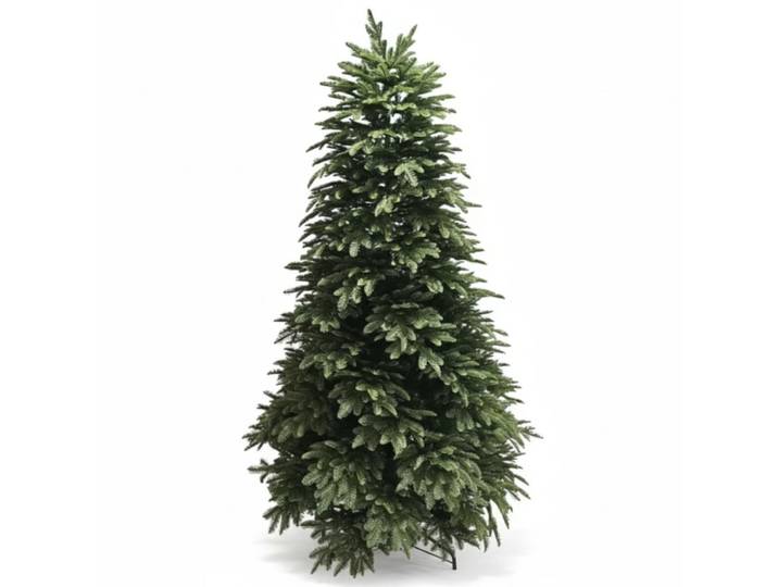 Sapin de Noël vert réaliste, 240 cm de haut
