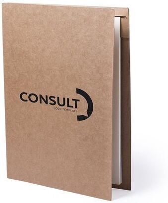 Porte-documents personnalisé Bloguer carton recyclé