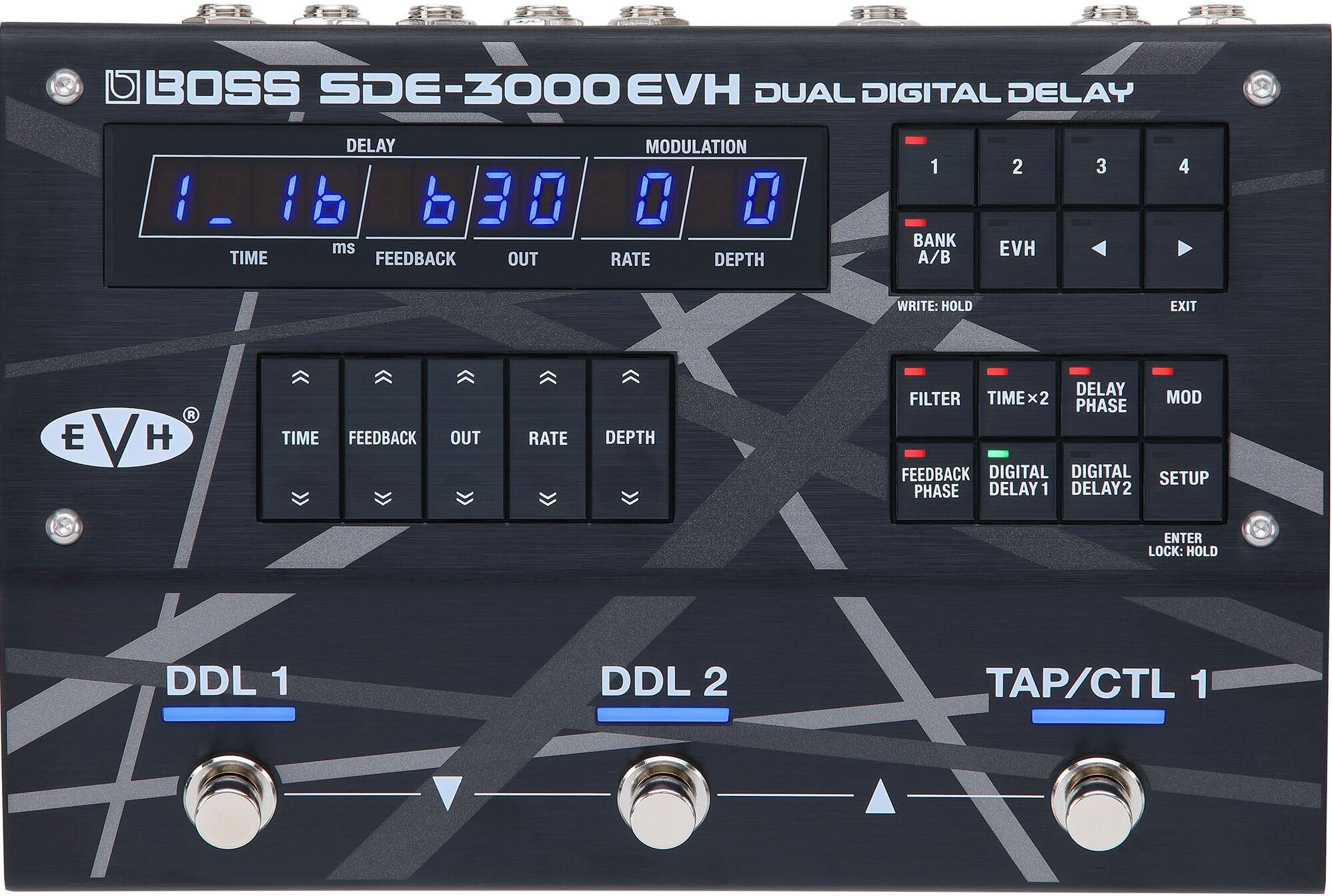 Boss SDE-3000EVH DUAL DELAY - EVH LIMITED EDITION