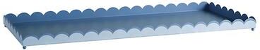 Scalloped Boot Tray - French Blue - Ballard Designs